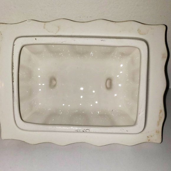 Gibson Cookie Jar Birdhouse Shabby Cottage Chic Farmhouse Country Style - Picture 9 of 12